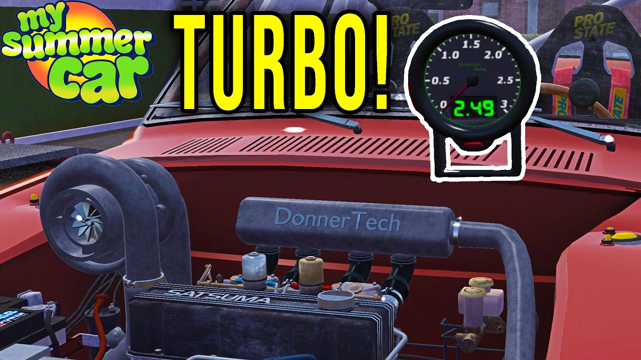 UPDATED TURBO - TRYING TO INSTALL AND DRIVE - My Summer Car