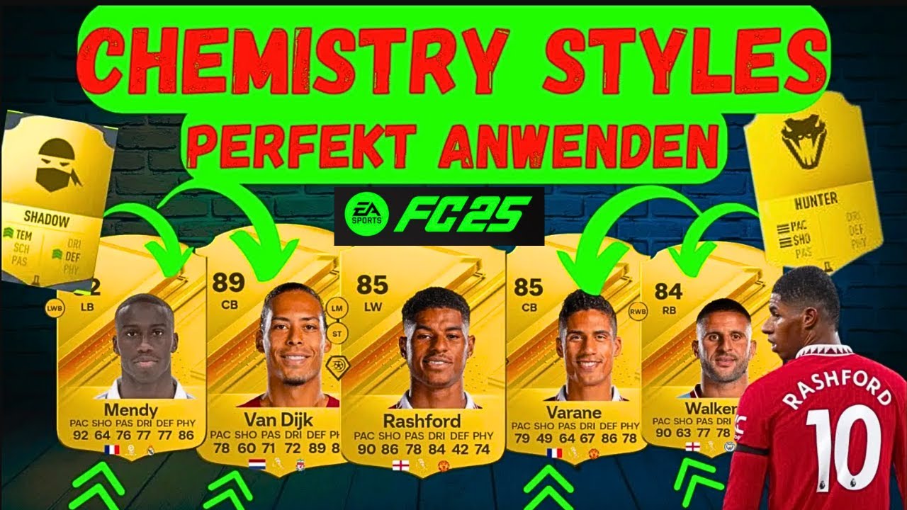 EA FC 25 💥CHEMISTRY STYLE RICHTIG BENUTZEN❓ SO GEHTS💥