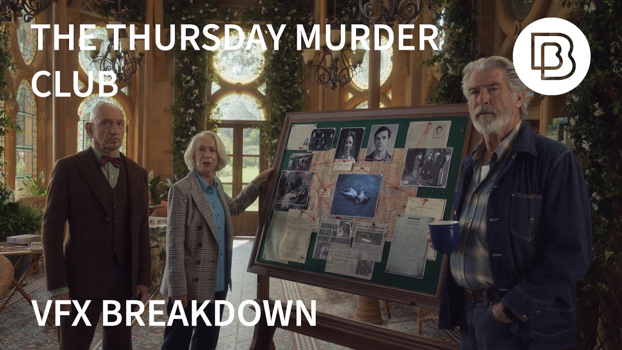 BlueBolt VFX Breakdown - The Thursday Murder Club