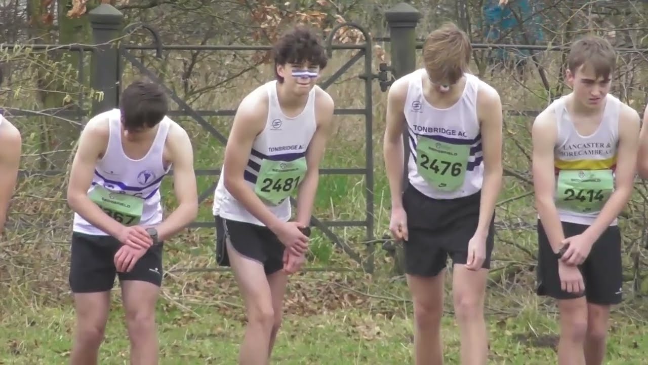 Under 20 Men English National Cross Country Championships 21st February 2026