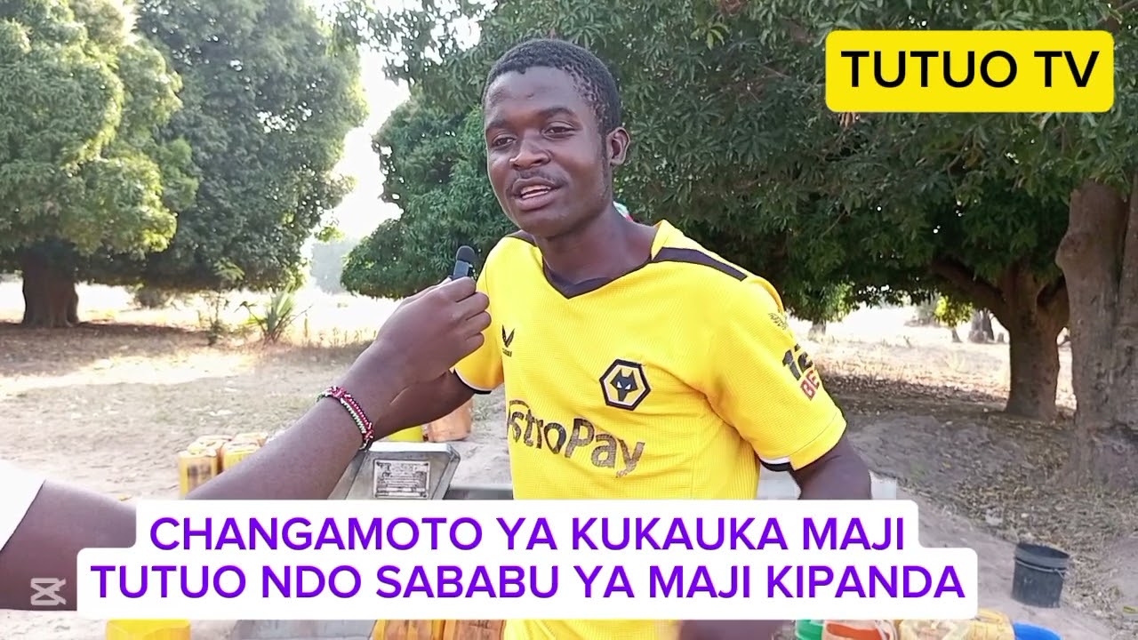 DUH! KUMBE HII NDO SABABU YA MAJI KUPANDA BEI TUTUO