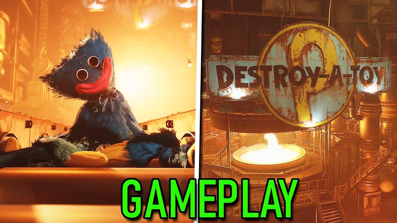 Project Playtime Phase 2: Incineration - NEW Destroy-a-Toy Map Gameplay (Showcase)