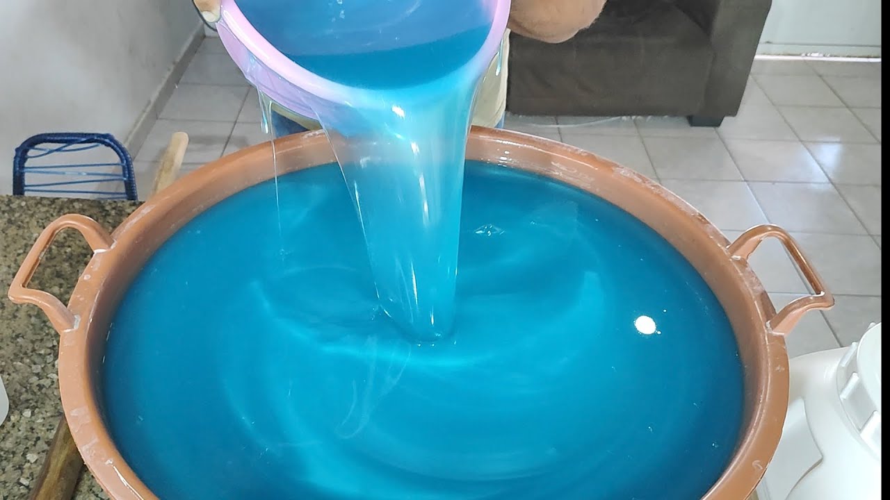 super receita de sabão líquido caseiro lava roupas Mais de 80 litros faça e venda