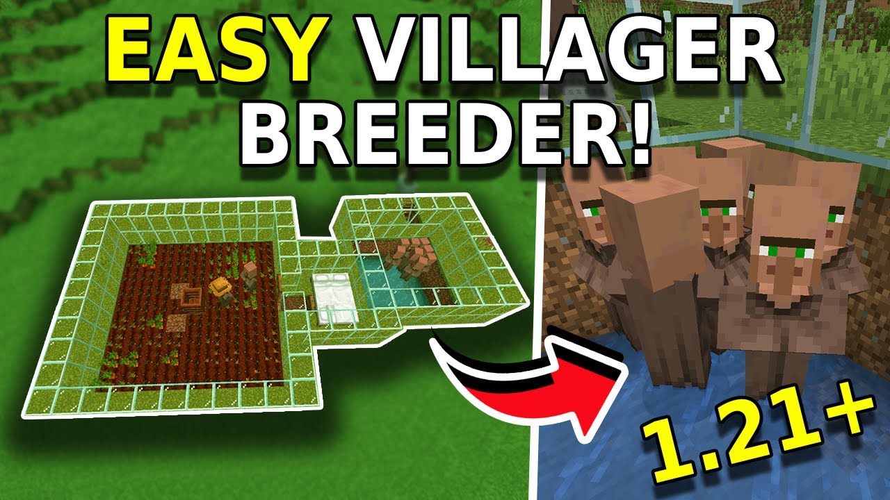 САМЫЙ ПРОСТОЙ РУКОВОДСТВО ПО РАЗВЕДЕНИЮ ЖИТЕЛЕЙ! — Java и Bedrock