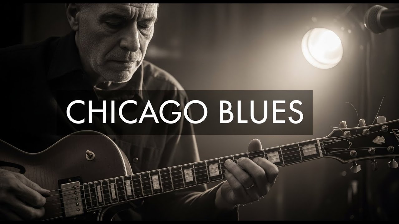 Chicago Blues Guitar Playlist | Slow Blues for Long Drives Alone