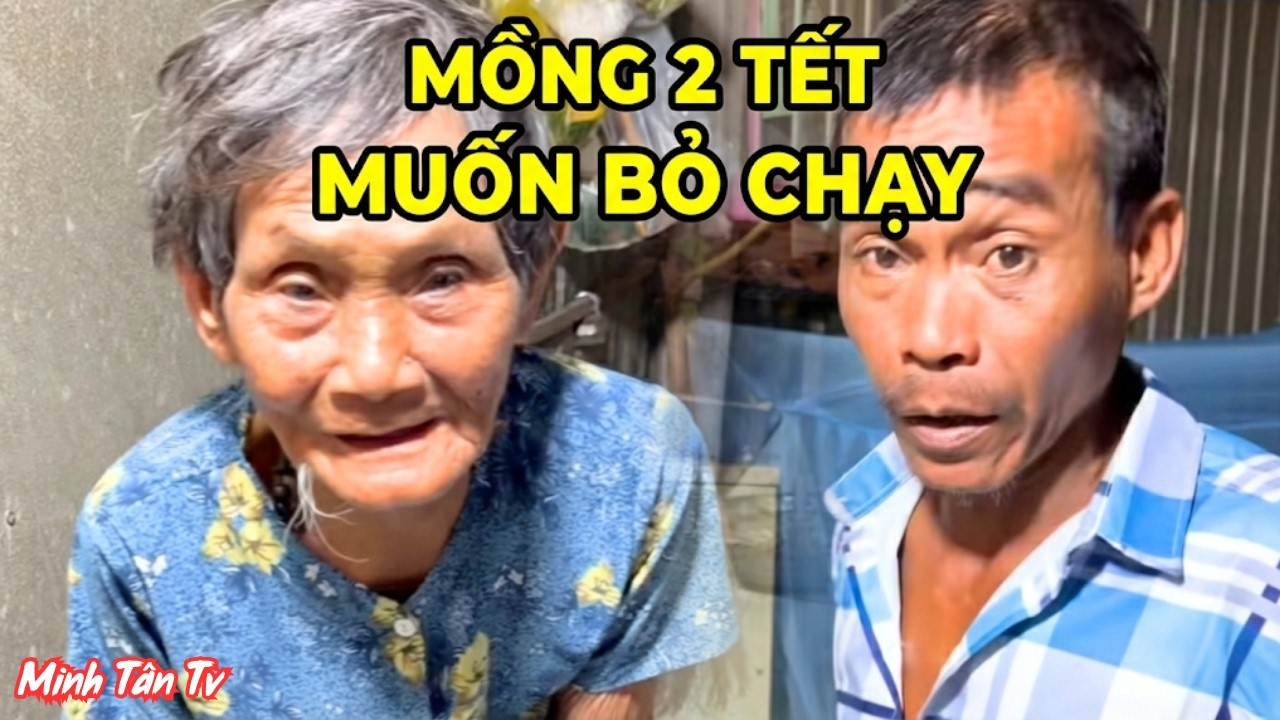 Thương Xót Hoàn Cảnh Hai Mẹ Con Bà Đặng Mồng 2 Tết Muốn Bỏ Chạy - Minh Tân TV