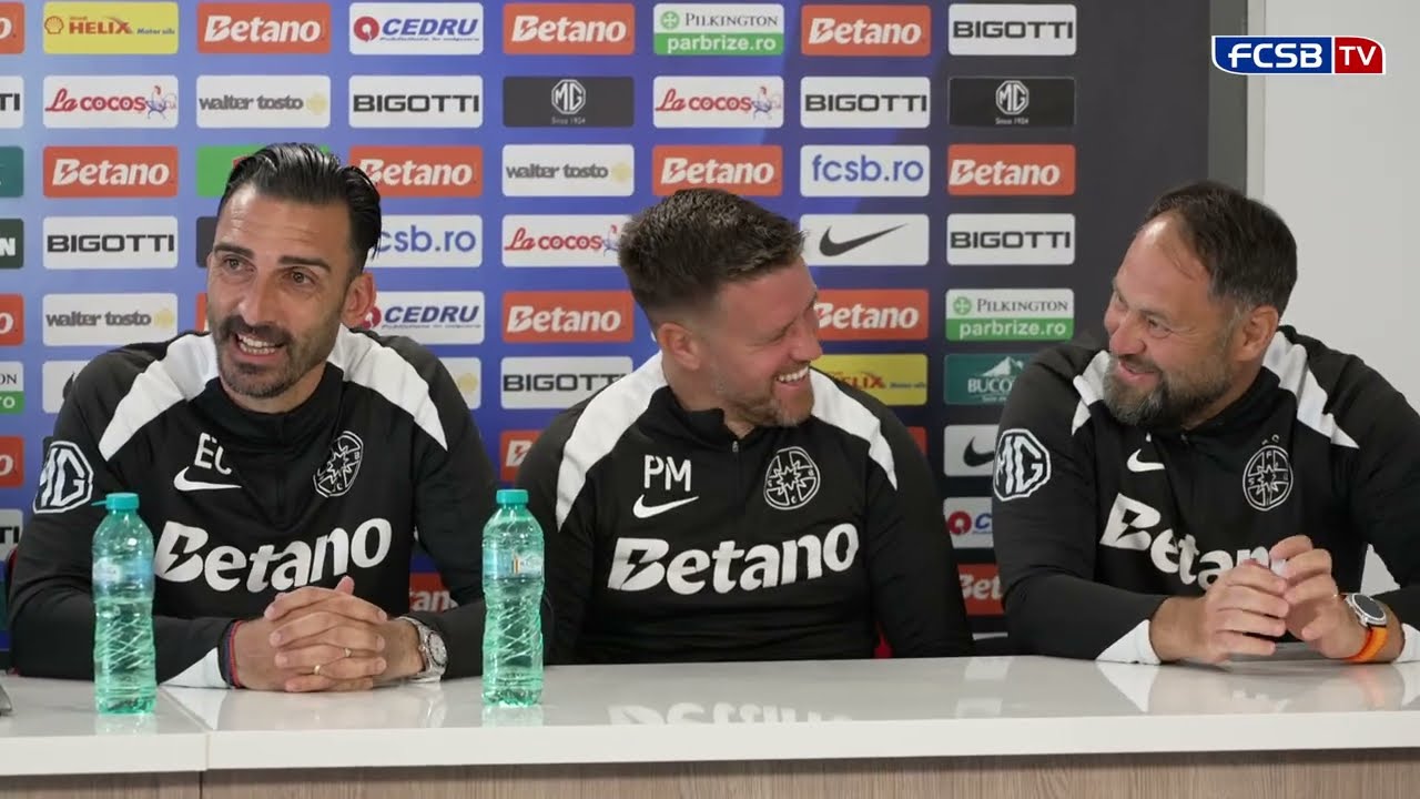 Conferință de presă specială înainte de CFR - FCSB!