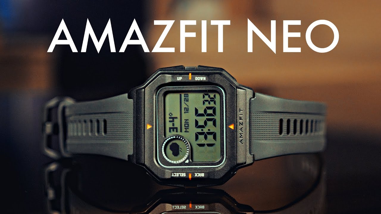 Обзор Amazfit NEO. Что это? Часы из 90х?