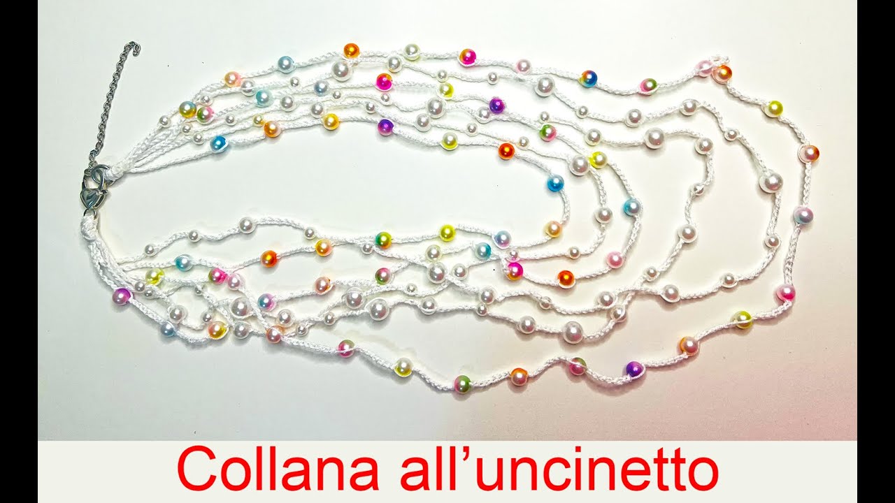 Collana numero 2 all'uncinetto
