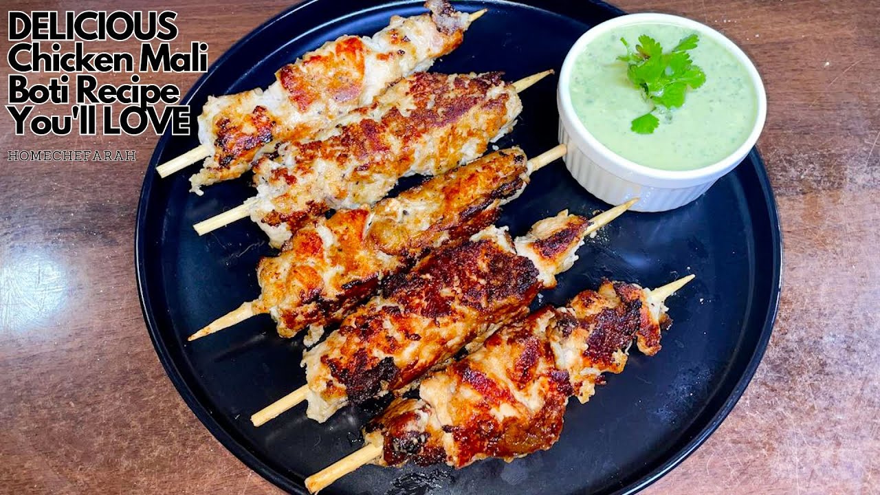 DELICIOUS Chicken Mali Boti Recipe You'll LOVE