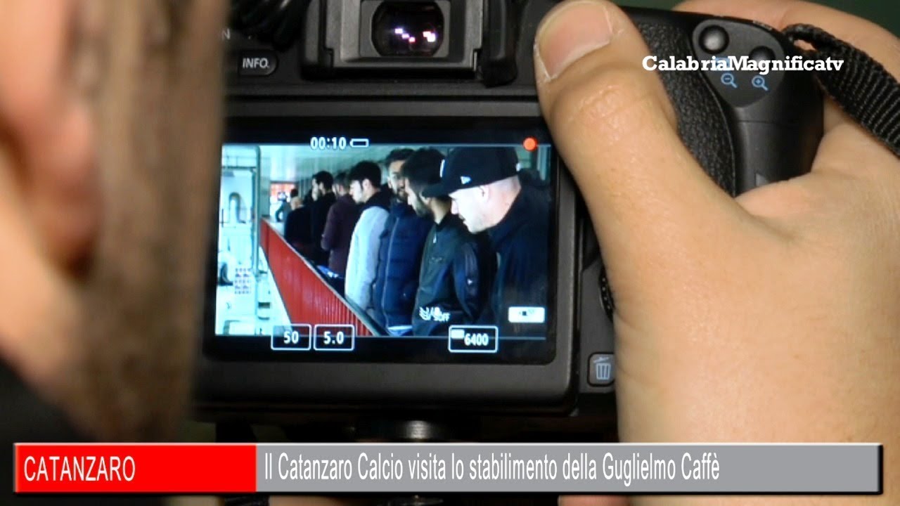 Catanzaro Calcio: trasferta allo stabilimento della Guglielmo Caffè