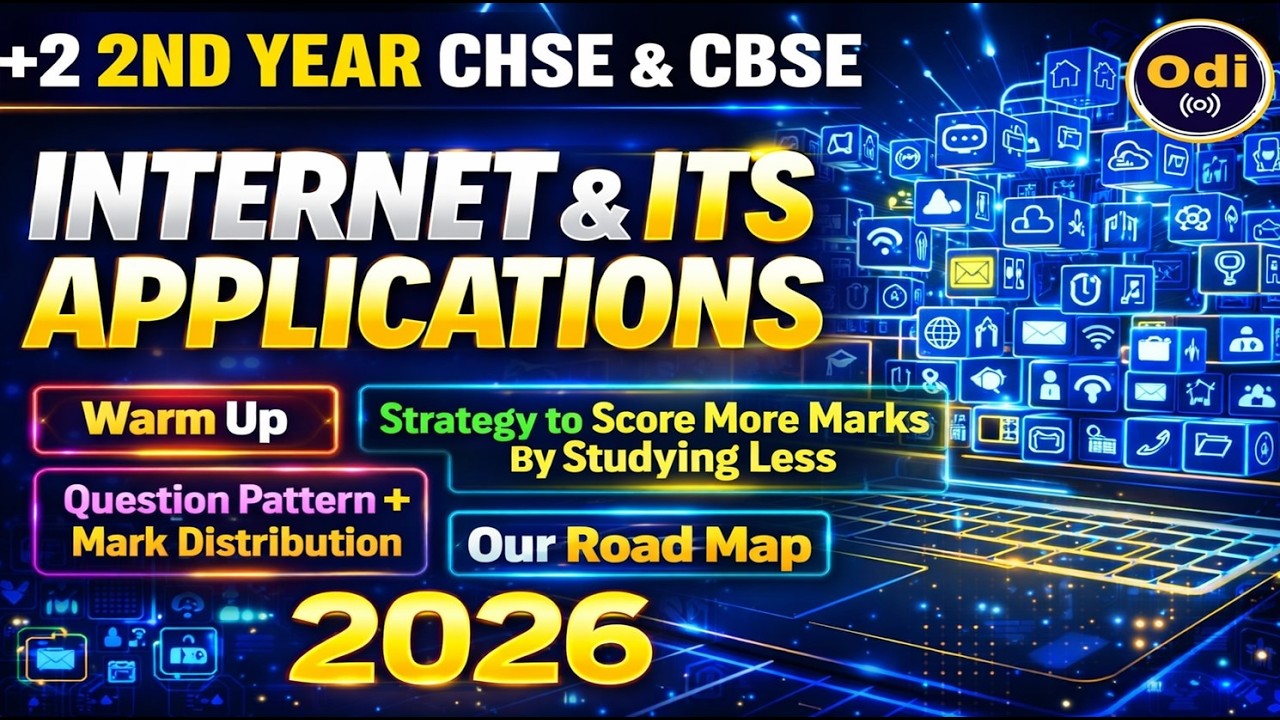 Internet & Its Applications  MCQs Part 3 #chseexam #computer  #chse2025