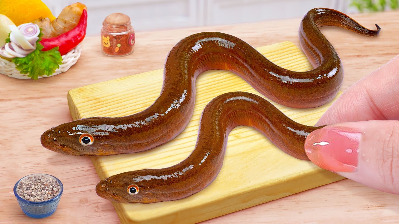 Best Of Sushi Recipe 💖 Want A Miniature Japanese Sushi Grill Eel Tasty 💖 Tina Mini Cooking