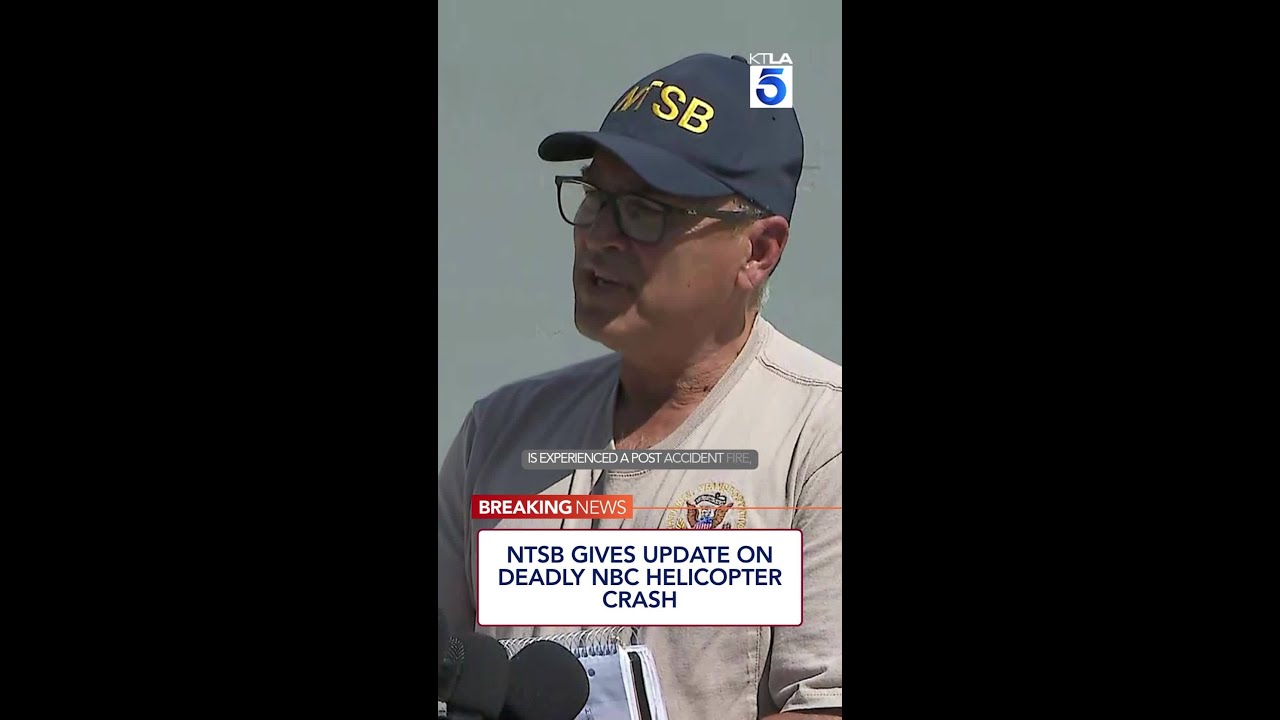 NTSB gives update on deadly NBC helicopter crash
