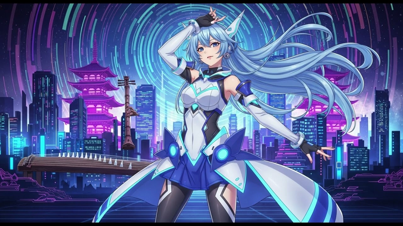 TUNEEvsSUNO wa_r1 futuristic Japanese Fusion