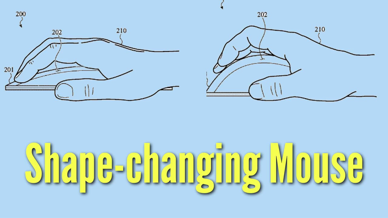 Apple gets Patent for Shape-changing Mouse