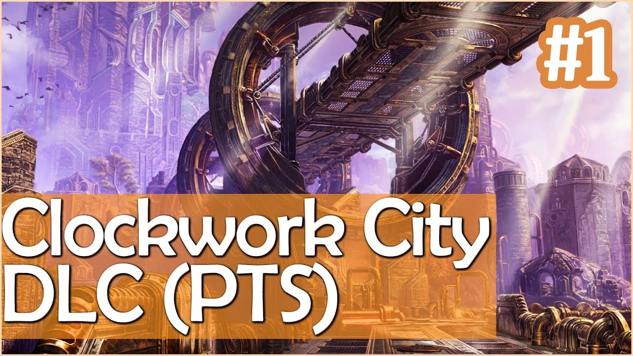 Taking a Look at the Clockwork City DLC! - Elder Scrolls Online PTS (#1)