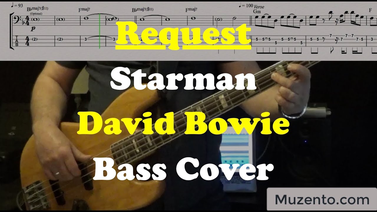 Starman - David Bowie - Bass Cover - Request