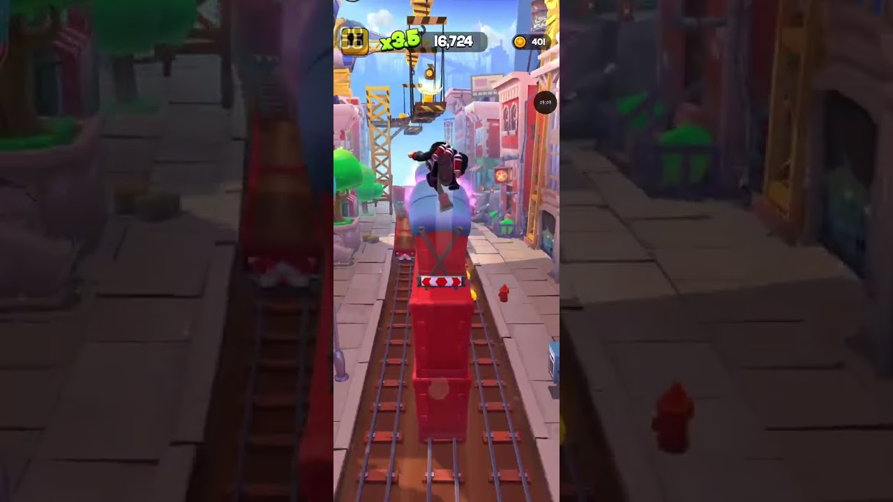 Subway surfers city hard run