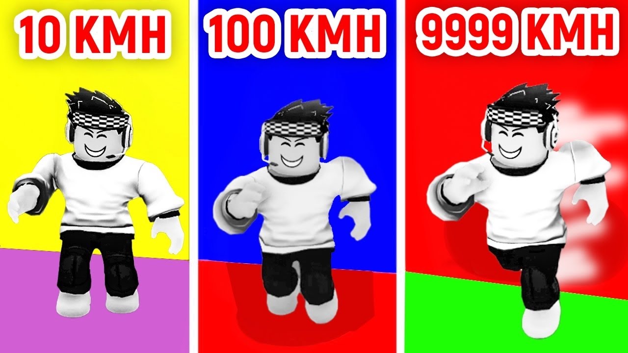 ROBLOX AMA HER SANİYE +1 HIZ ALIP 75,543 KMH KOŞTUM!