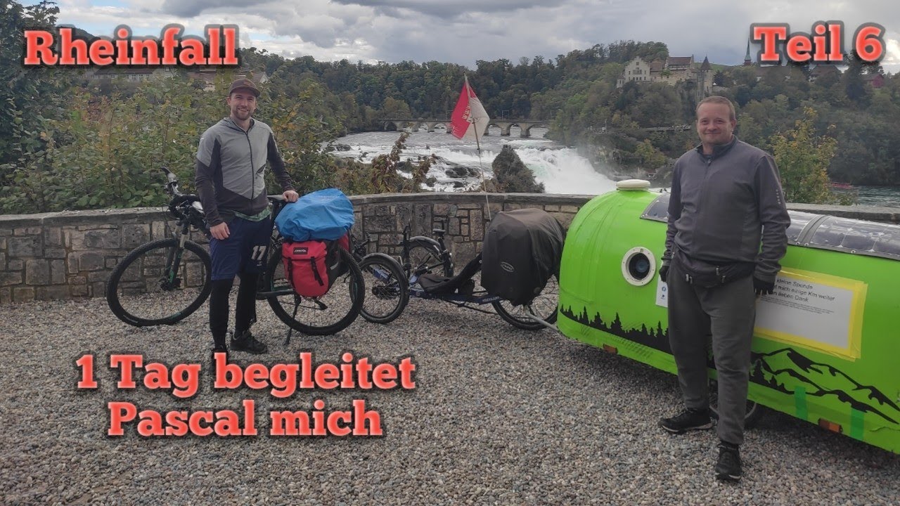 Fahrrad Reise von Köln zum Bodensee (Rheinradweg) mit dem Liegerad ohne Motor & Schlafwagen Teil 6