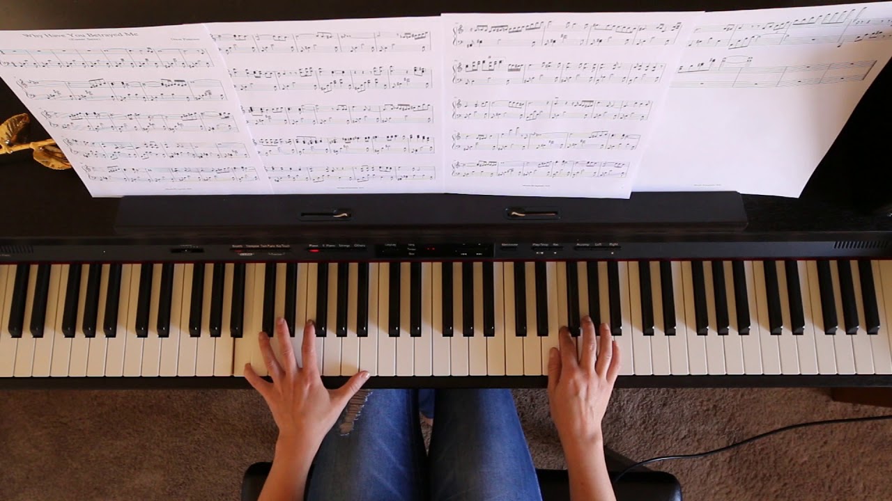 Why Have You Betrayed Me (Easter Suite) Oscar Peterson - Miranda Shvangiradze Piano Cover