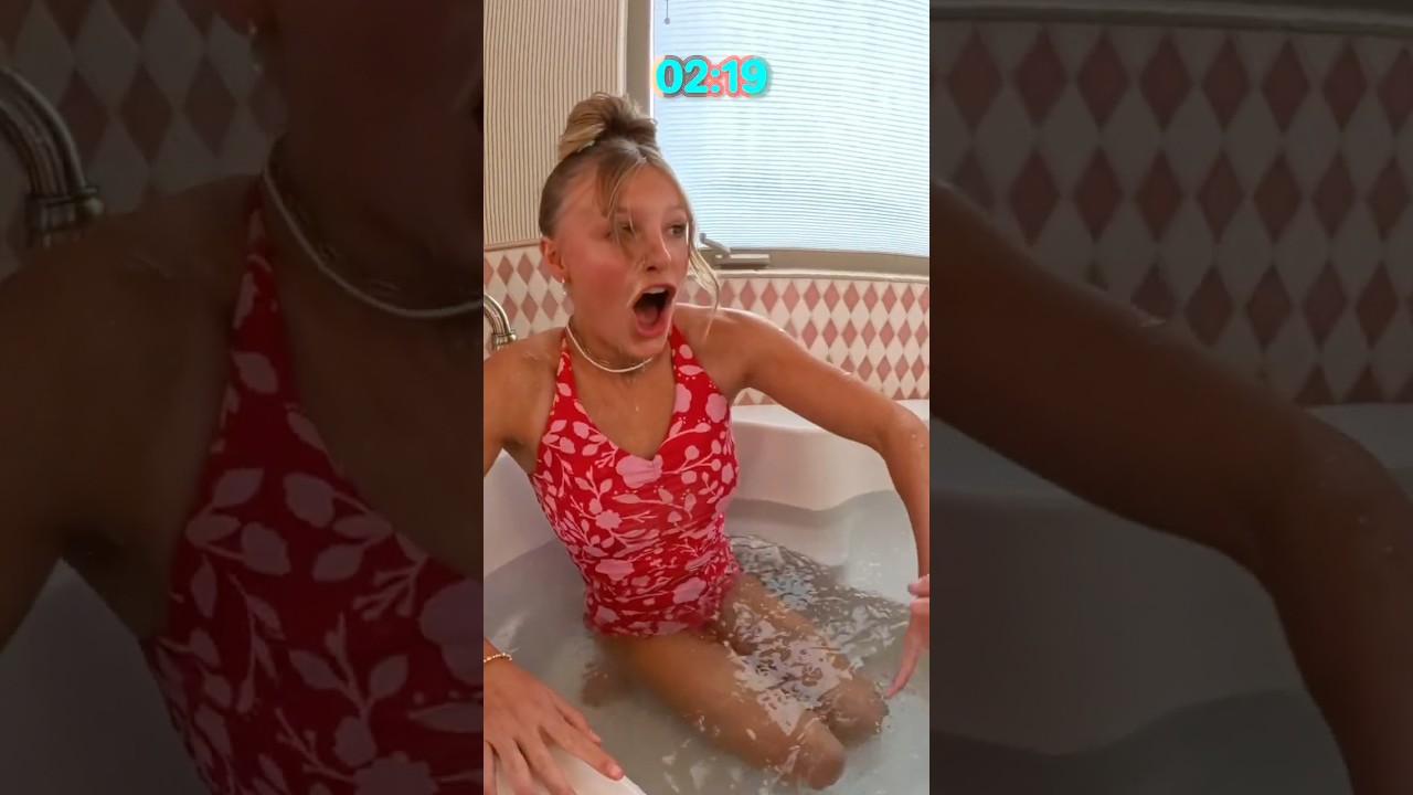 Ice Bath Challenge VS Paxton! #ninjakidztour #trending