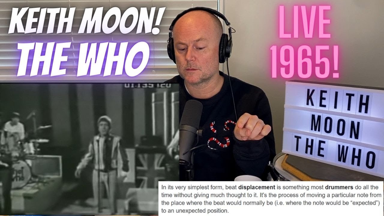 Drum Teacher Reacts: KEITH MOON | THE WHO | 'I Can't Explain' (Live On 