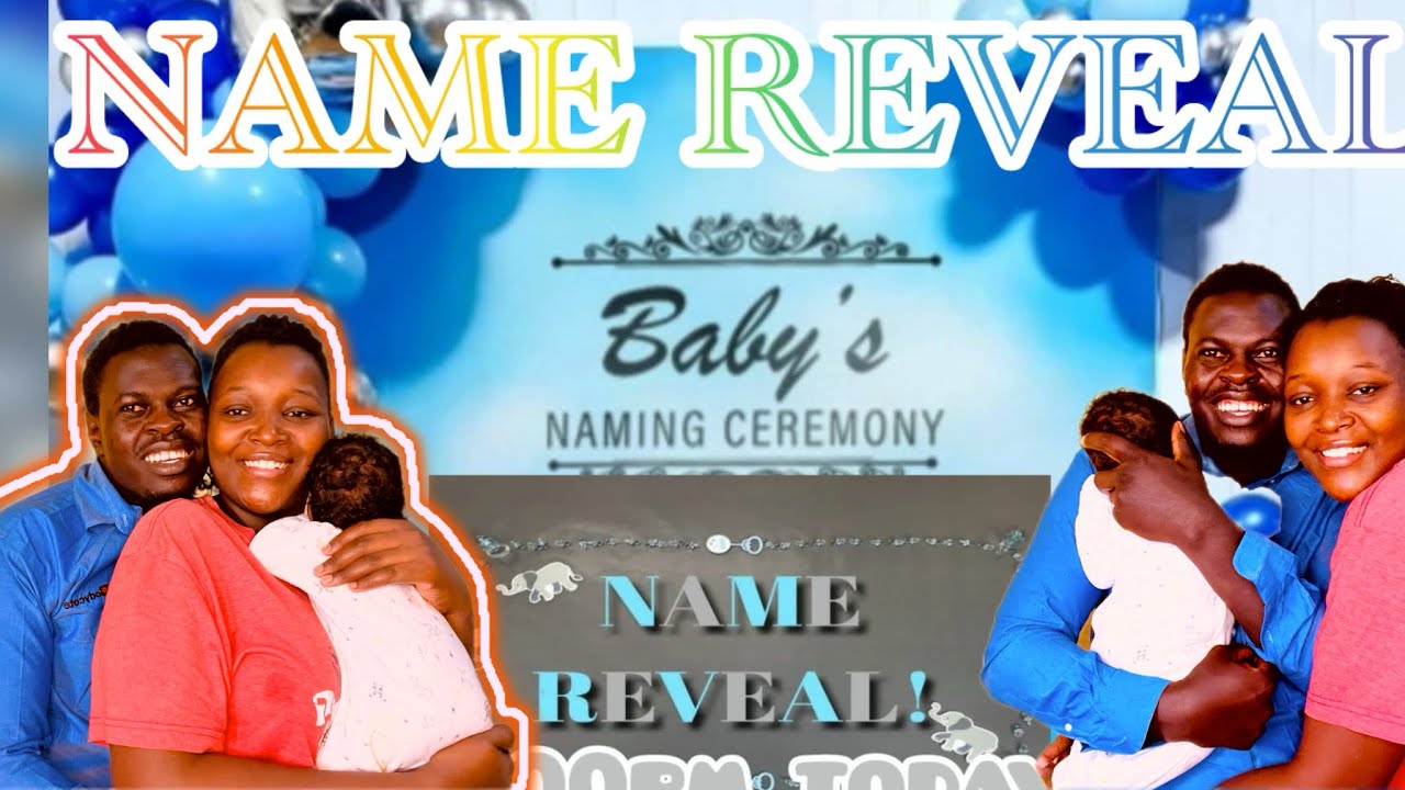 NAME REVEAL FOR OUR SON