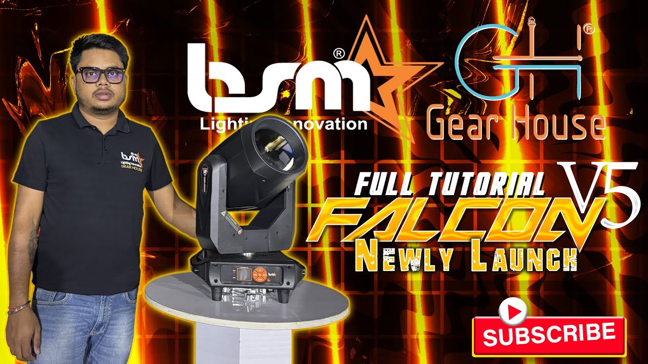 Falcon V5 Sharpy Light Super Beam In Action