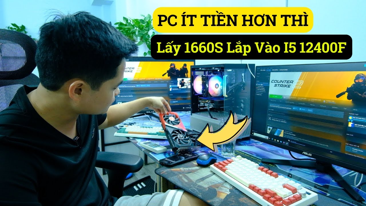 Ít Tiền Hơn Thì Lấy GTX 1660 Super Lắp Với I5 12400F Để Làm PC Chơi Game Có Được Không Anh Em ? 😅