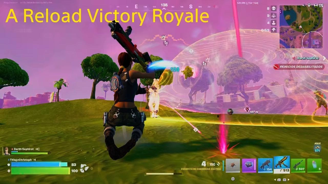 Fortnite_A Reload Victory Royale