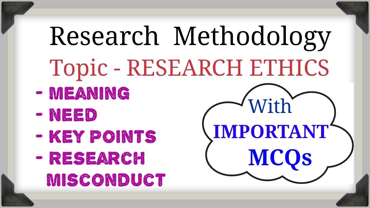 NTA UGC-NET Research Ethics