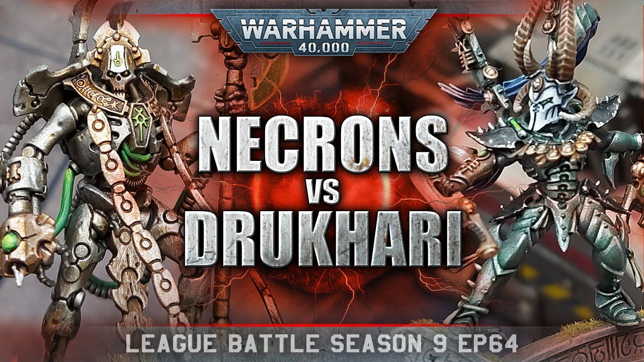 Drukhari vs Necrons Warhammer 40k Battle Report 9th Edition 2000pts SEASON 9 Grand Final!