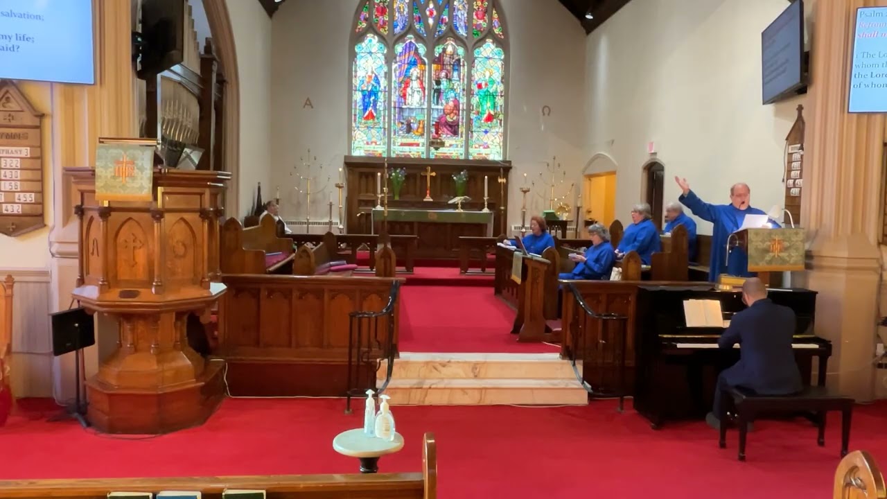 January 25, 2026 • Epiphany 3A • St Mark's Anglican Church, Halifax