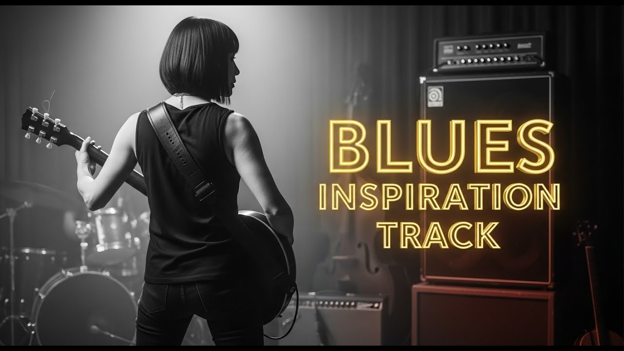 BLUES Guitar Inspiration Track - Get Your Inspiration Here or Jam With this Track