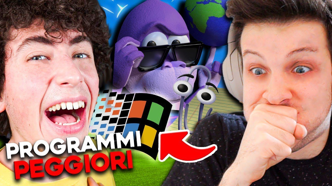 TOP 4 Peggiori Software di sempre! Reaction con @MEMEofficial-ITA