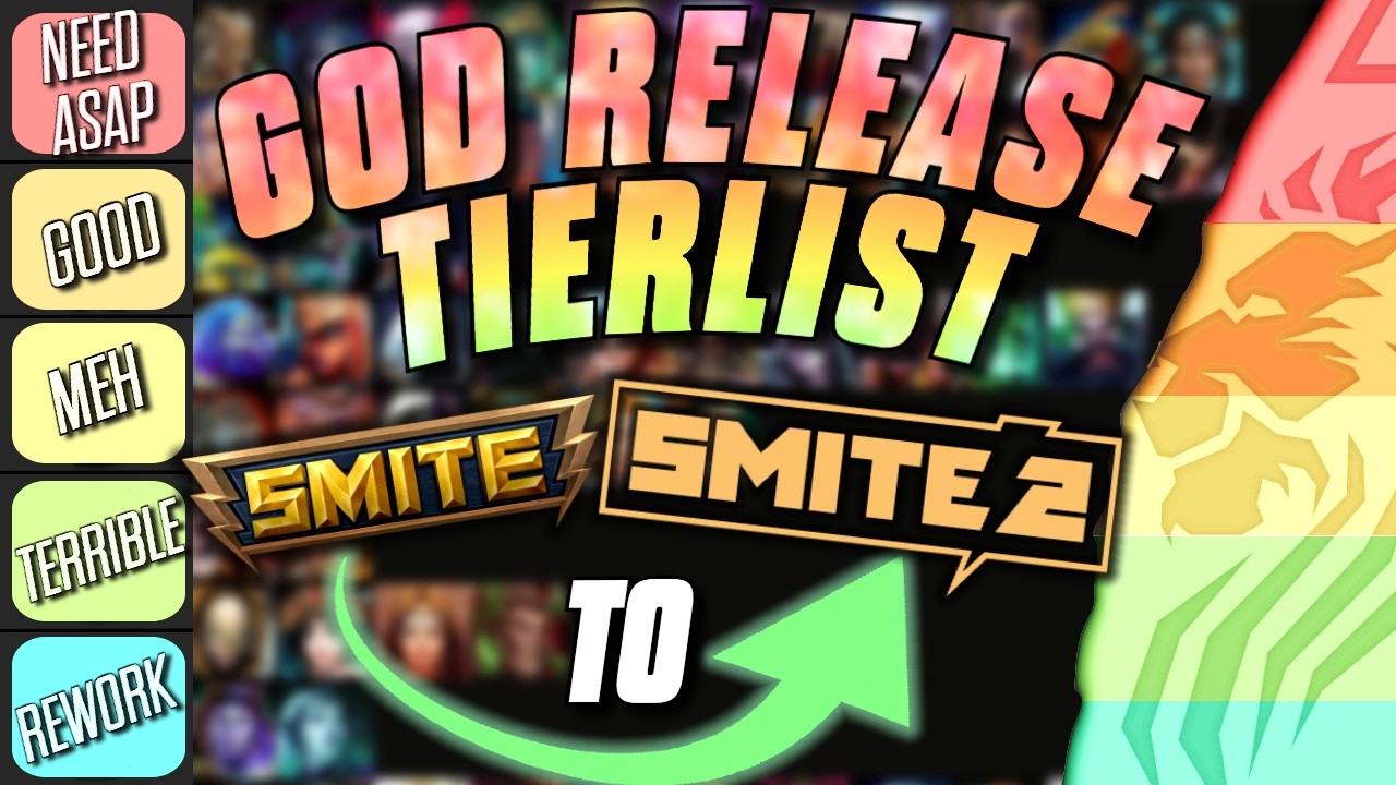 БОГ ВЫПУСКАЕТ ТИЕРЛИСТ SMITE TO SMITE 2!