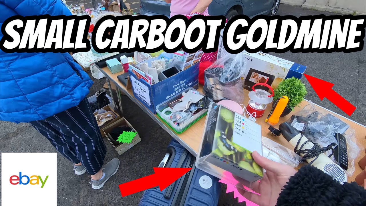 This Small Carboot Sale Did Not Disappoint! She knew I Was A RESELLER!