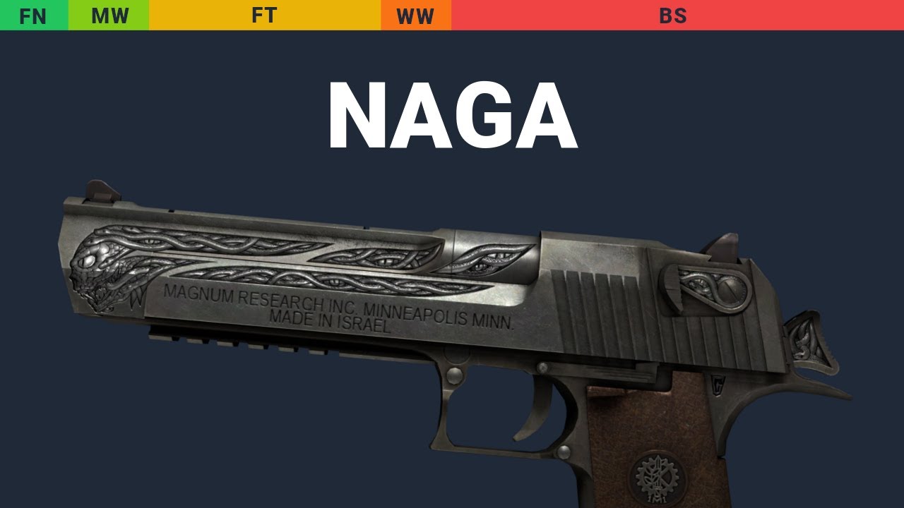 Desert Eagle Naga - Skin Float And Wear Preview