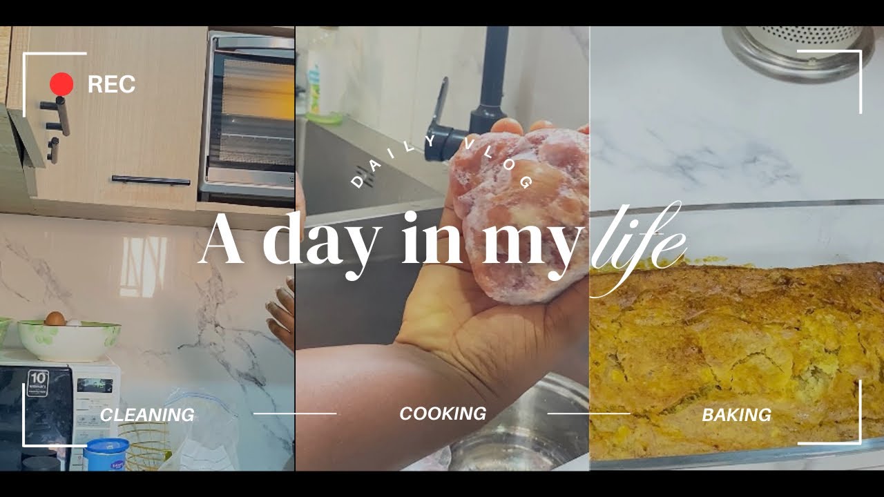 Life in my 30s as a mom| a day in the life| cleaning 🧼, baking banana bread + more 