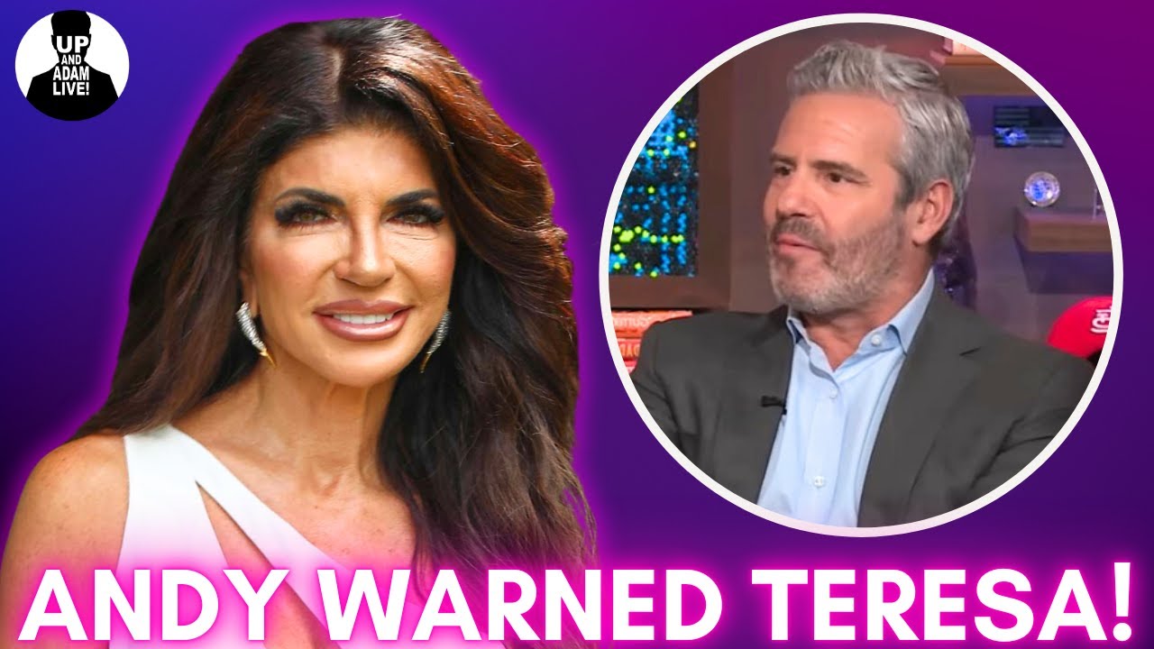 Teresa Giudice Shares That Andy Warned Her Before This RHONJ Scene! #bravotv
