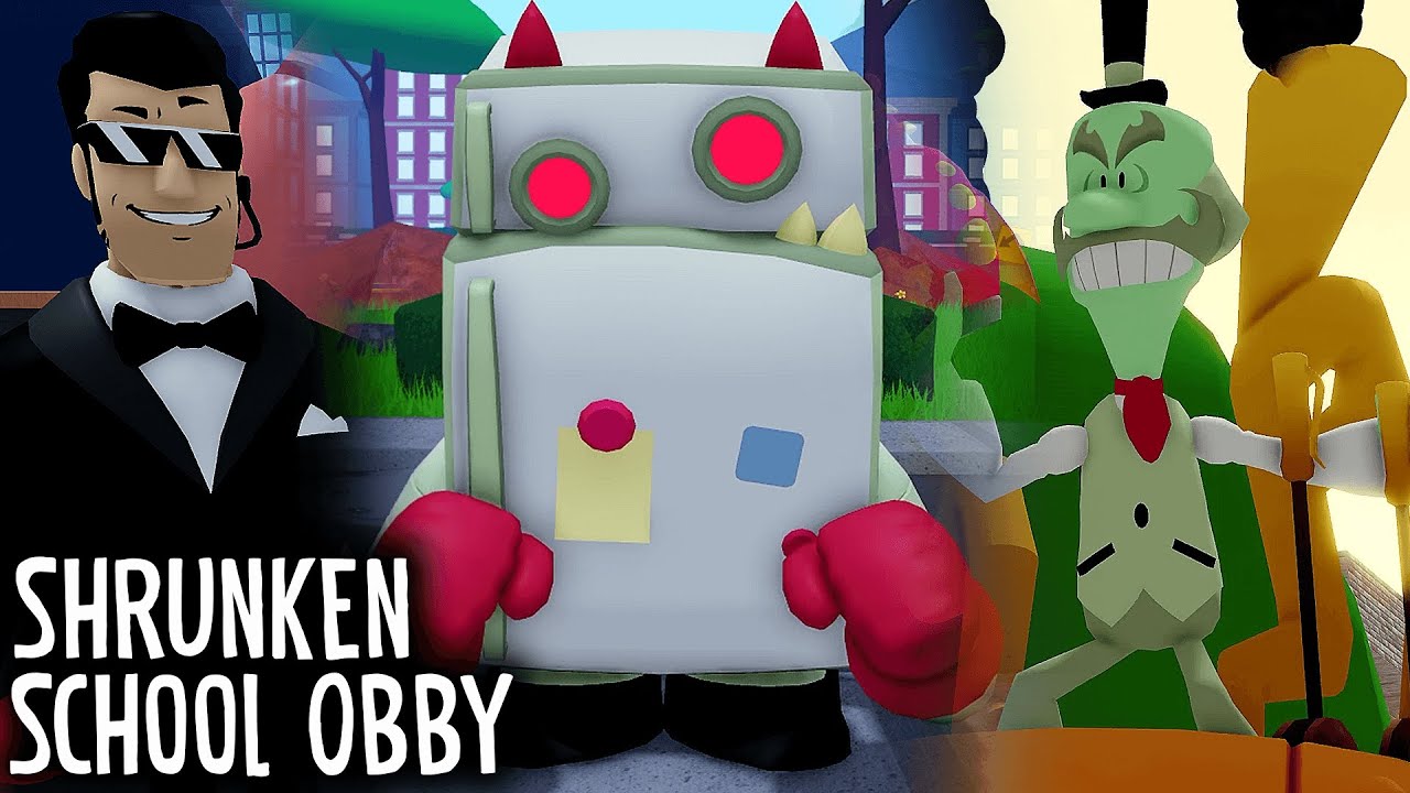 ROBLOX - Shrunken School Obby - Full Walkthrough