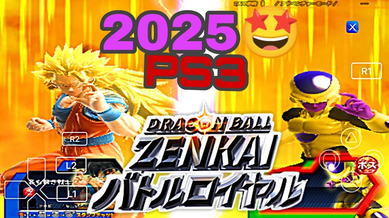 Rpcsx Android 🎮 Dragon ball zenkai battle goku ssj3 vs ferizza Golden 