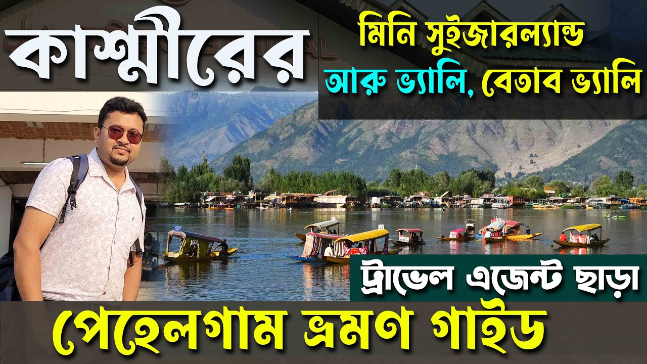 খুব কম খরচায় পেহেলগামের সমস্ত জায়গা ঘুরে দেখলাম / Pahalgam sightseeing / mini Switzerland Pahalgam