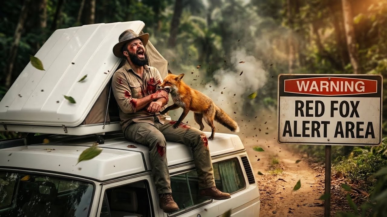 Dangerous Red Fox Alert Area | Solo Jungle Camping Survival | I Survived Red Fox Attack in Dangerous