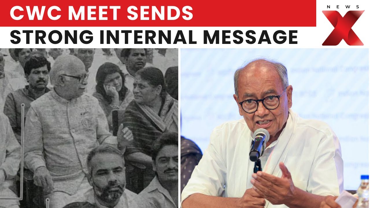Inside CWC Meet: Digvijaya Singh Praises Congress Network, Flags &ldquo;Sleeper Cells&rdquo;