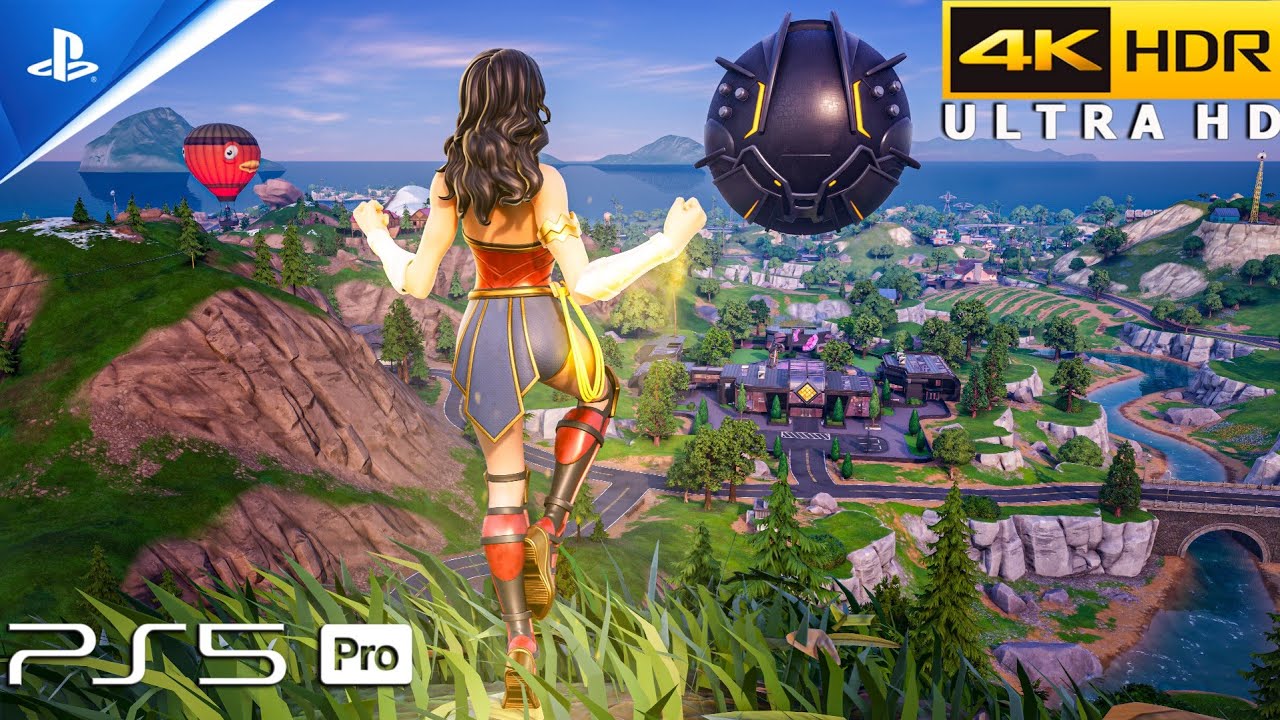 Fortnite (PS5 Pro) 4K 120FPS HDR Gameplay | Skin Wonder Woman