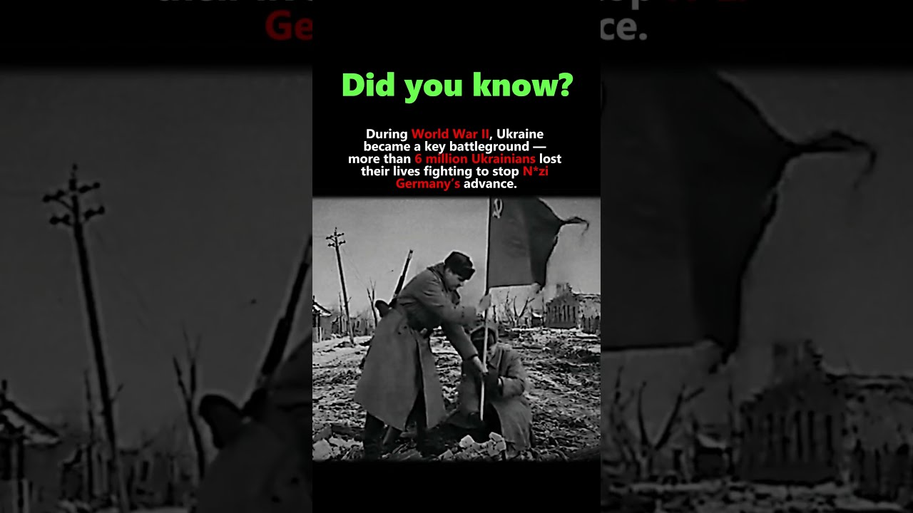 In WW2, Soviet Ukraine was DEVASTATED! #ww2 #history