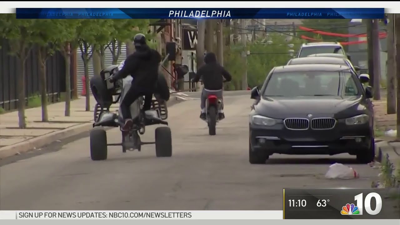 Philly Police Crack Down on ATVs and Dirt Bikes on City Streets | NBC10 Philadelphia
